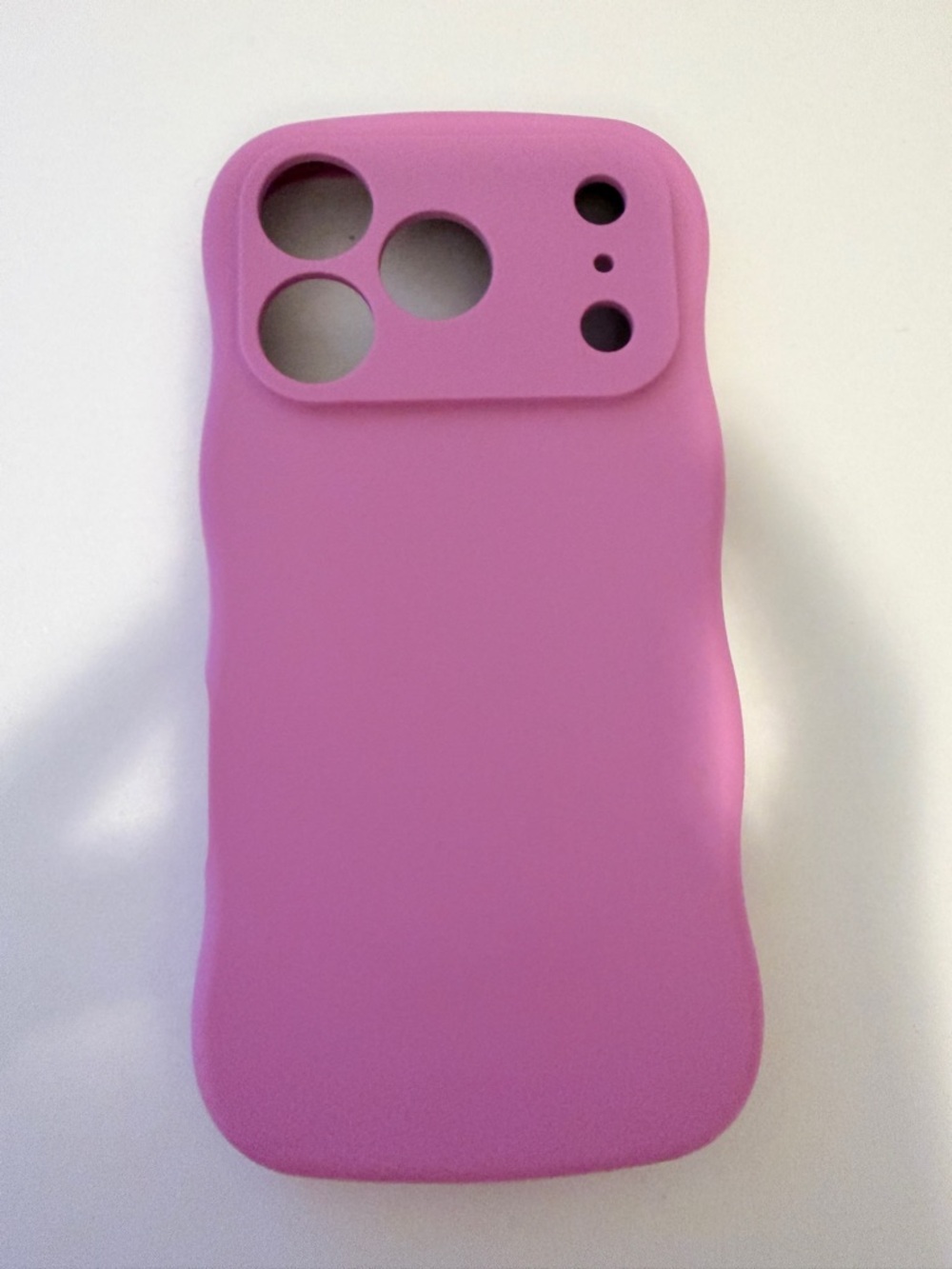 Pink Silicone Phone 17 Pro Case